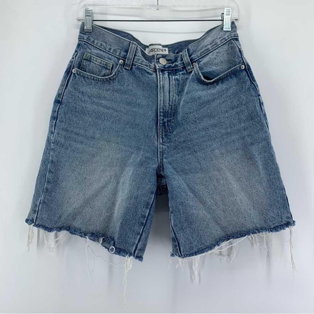 Ardene denim shorts with distressed legs